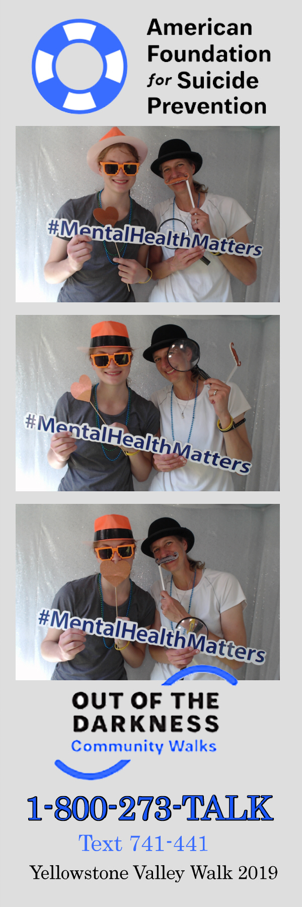 Out of the Darkness Walk 2019 | View more photos from the event at gallery.photoboothbillings.com/u/PhotoBoothBillings/Out-of-the-Darkness-Walk-2019